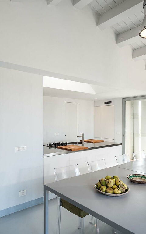 Villa Hybla: Cuisine, Salle à manger