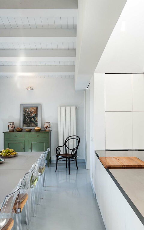 Villa Hybla: Cuisine, Salle à manger