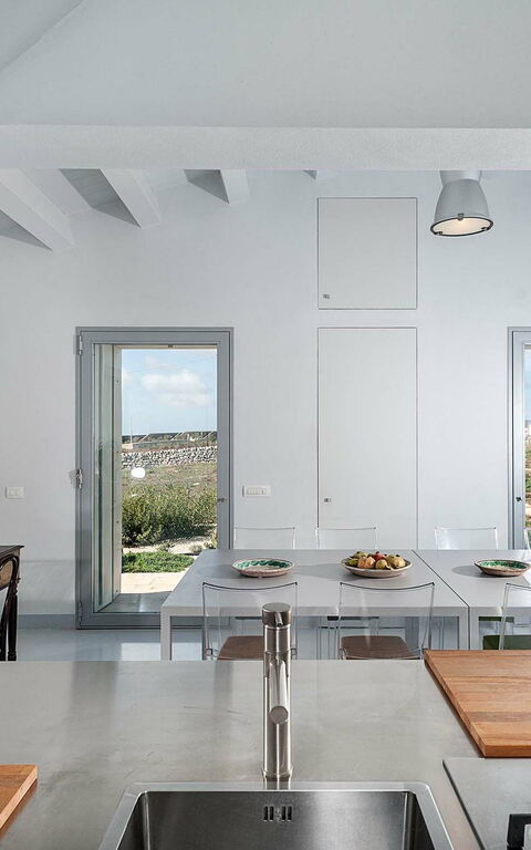 Villa Hybla: Cuisine, Salle à manger