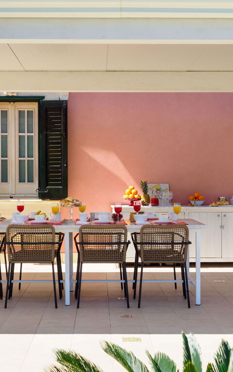 Villa Girasole: Balcon / Terrasse / Patio