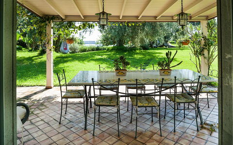 Logement Casetta: Balcon / Terrasse / Patio