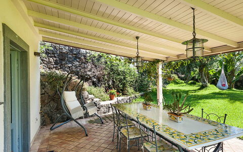 Logement Casetta: Balcon / Terrasse / Patio