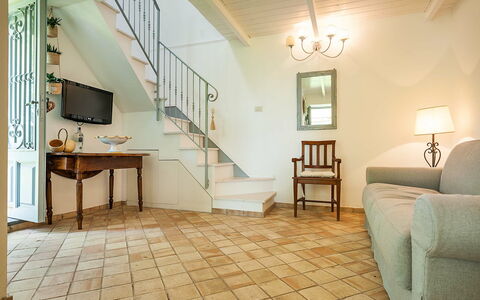 Logement Casetta: Salle à manger