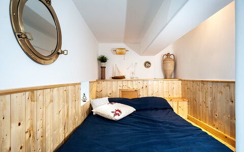 Logement Conchiglia: chambre à coucher