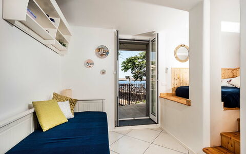 Logement Conchiglia: chambre à coucher