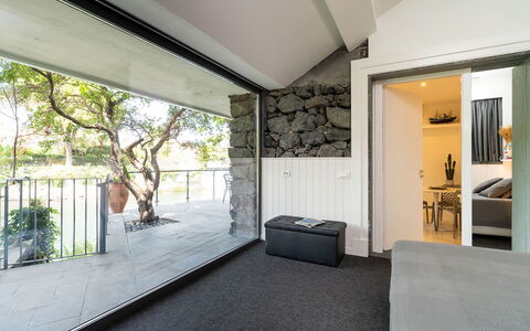 Logement Conchiglia: chambre à coucher