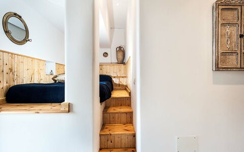 Logement Conchiglia: chambre à coucher