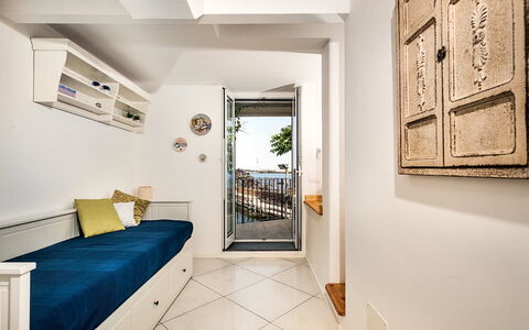 Logement Conchiglia: chambre à coucher