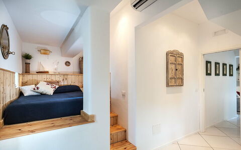 Logement Conchiglia: chambre à coucher