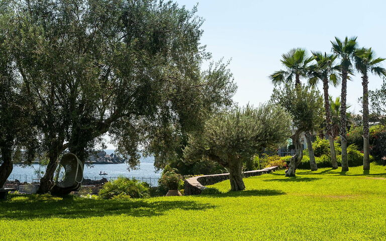 Logement Casetta: Jardin