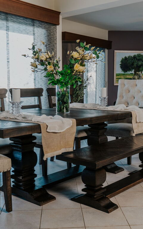 Villa Artemis: Salle à manger