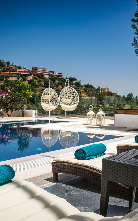 Villa Artemis: bassin