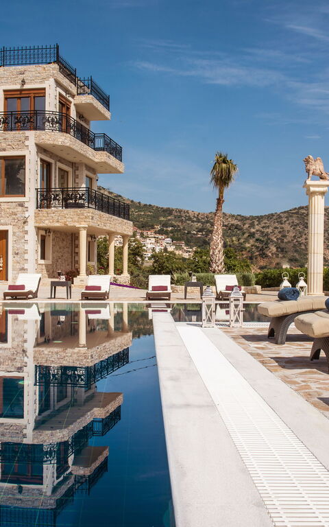 Villa Bella Mare: bassin, Extérieurs