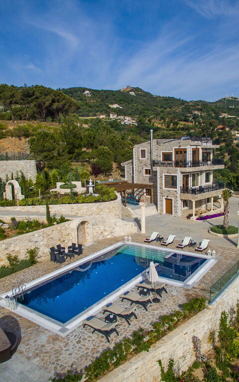 Villa Bella Mare: bassin, Extérieurs