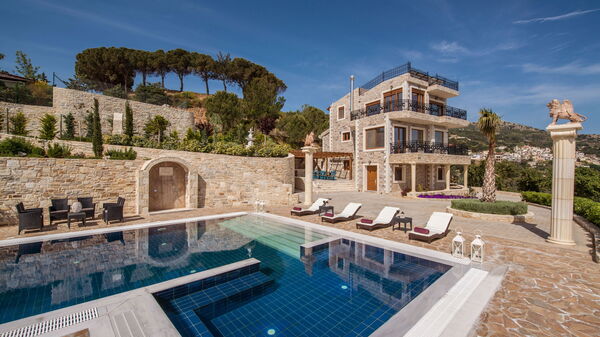 Villa Bella Mare: bassin, Extérieurs