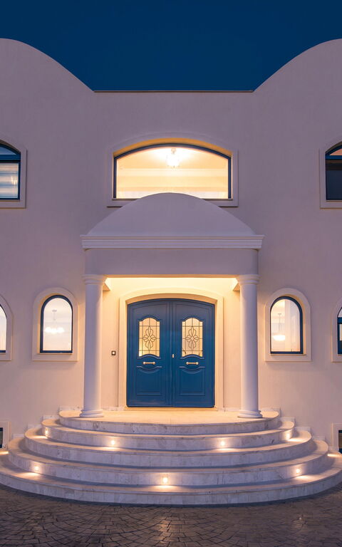 Villa Santor: Entrée principale, Extérieurs