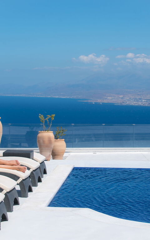 Villa Santor: bassin, Vues