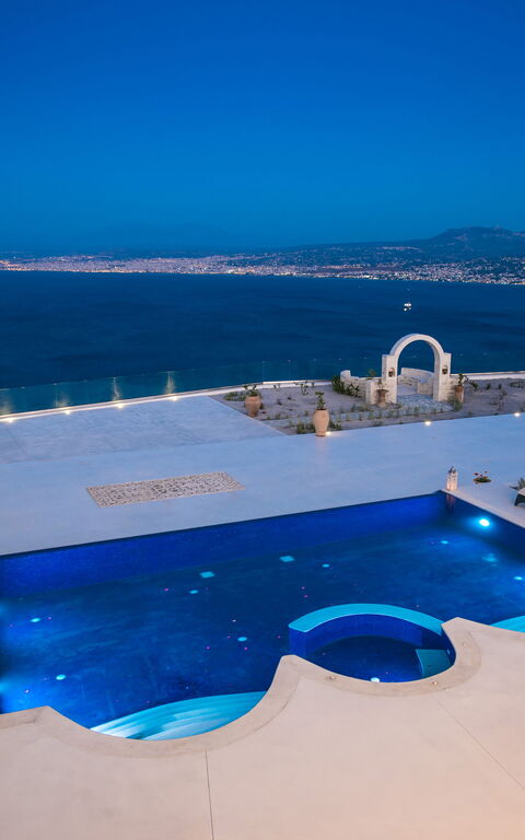 Villa Santor: bassin, Vues