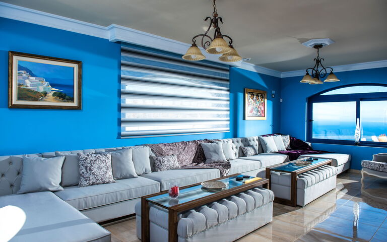 Villa Santor: Salon