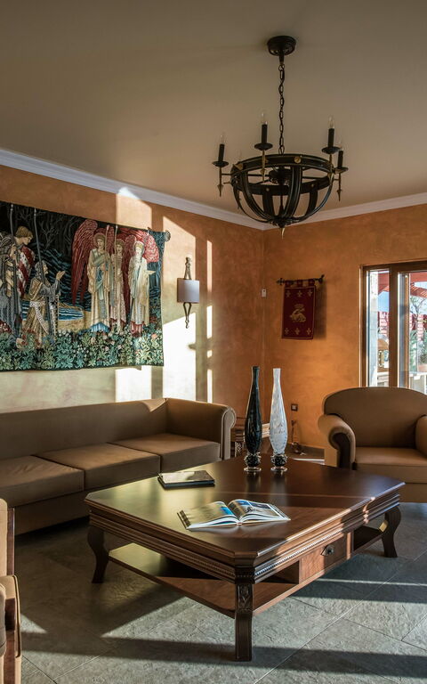 Villa Kalliste: Salon