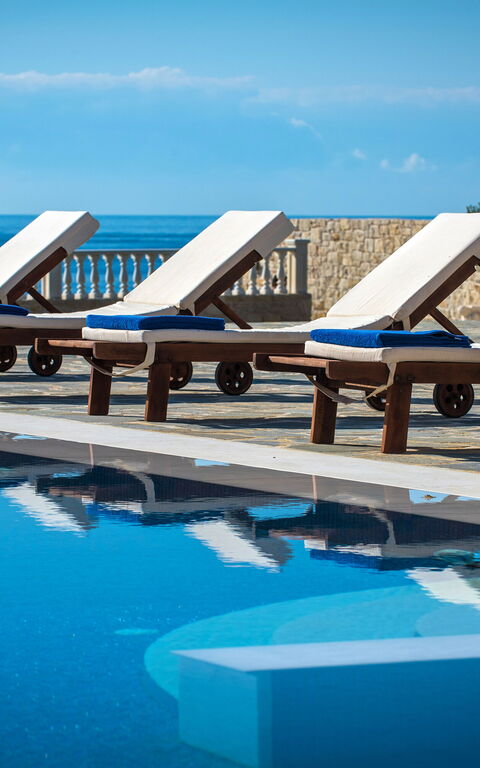 Villa Kalliste: bassin