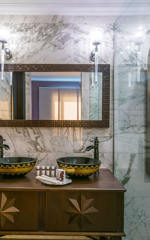 Villa Kalliste: Salle de bain