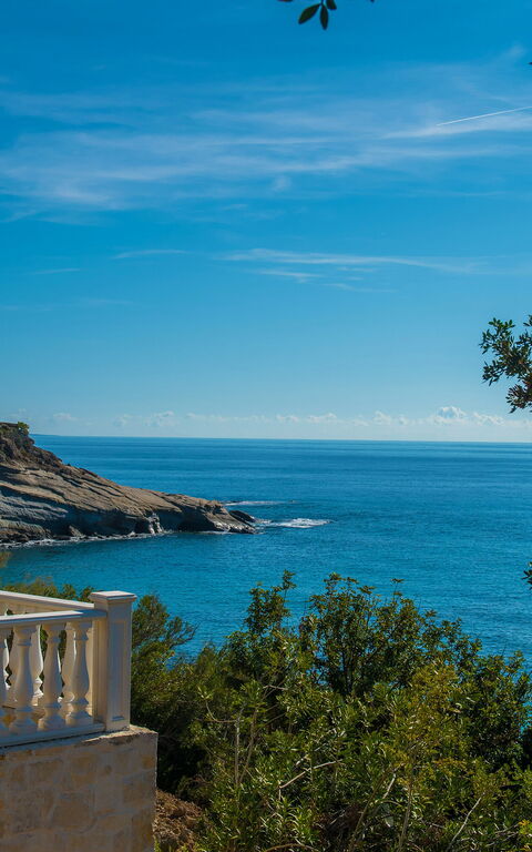 Villa Kalliste: Balcon / Terrasse / Patio, Vues