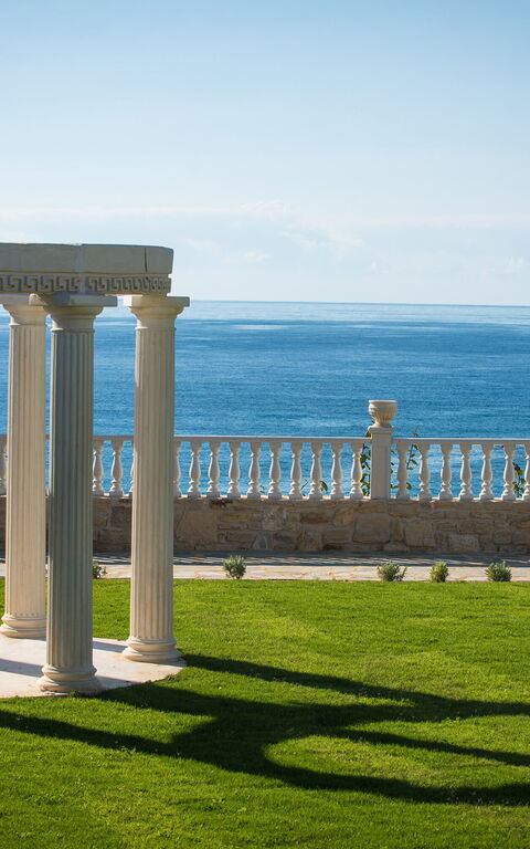 Villa Kalliste: Jardin, Vues