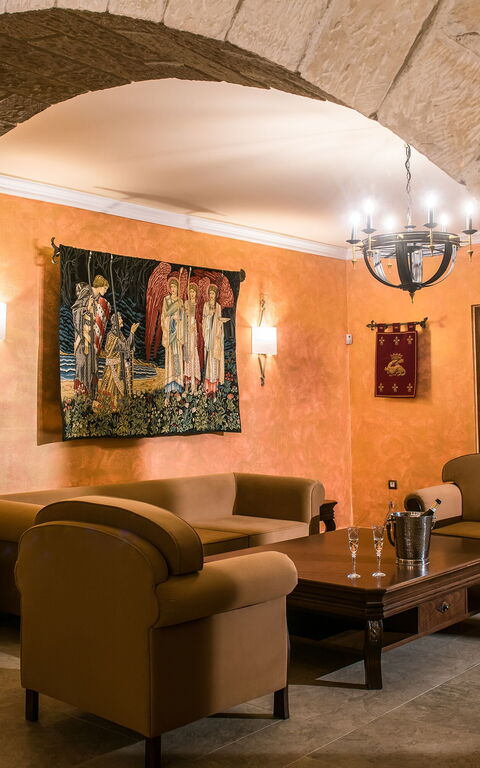 Villa Kalliste: Salon