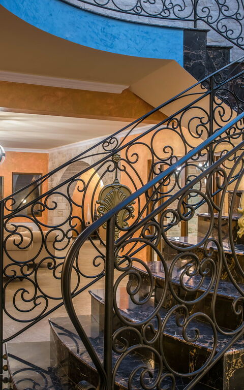 Villa Kalliste: Salle commune, Salon