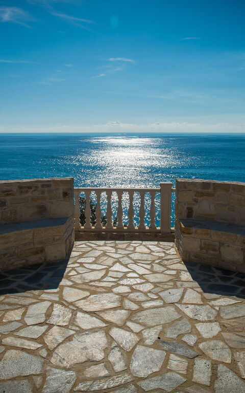 Villa Kalliste: Balcon / Terrasse / Patio, Vues