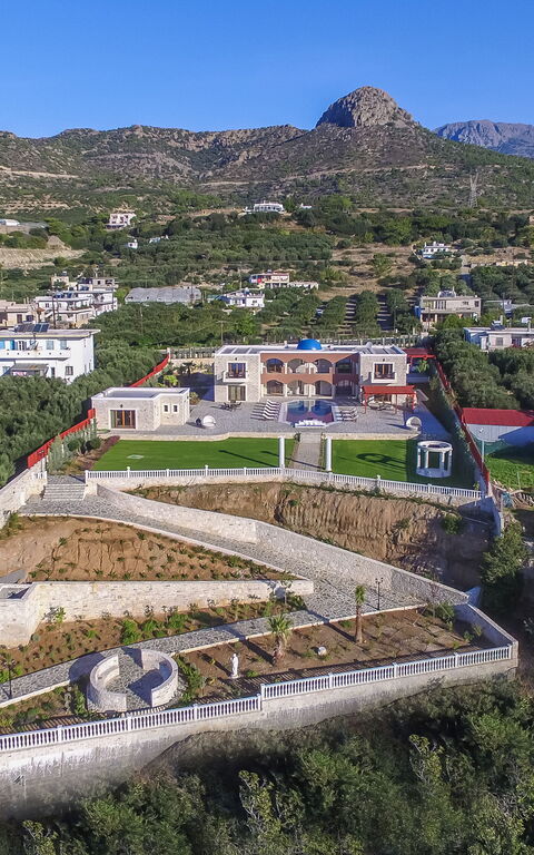 Villa Kalliste: Extérieurs, Vues