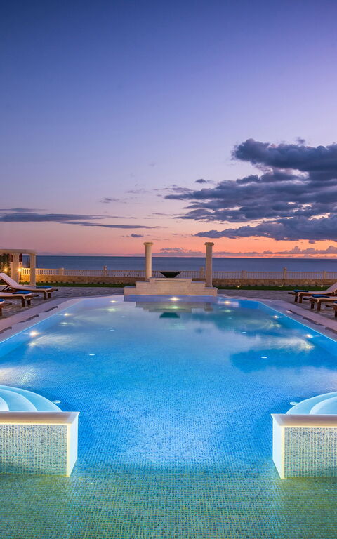 Villa Kalliste: bassin