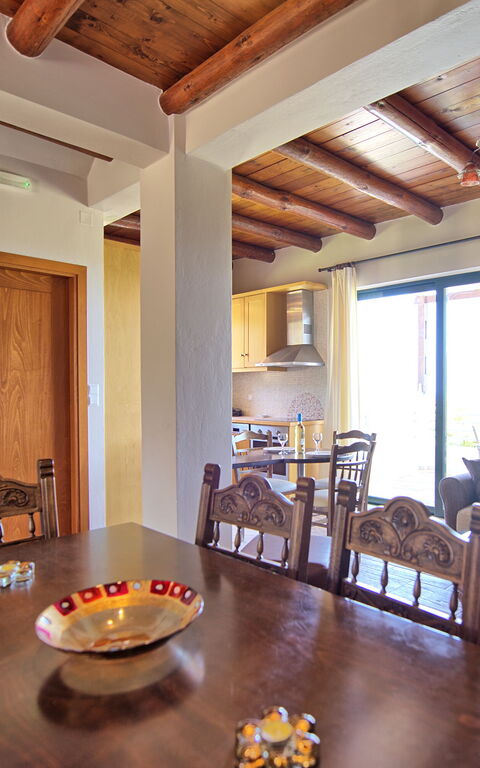 Villa Myrtia: Salle à manger, Salon