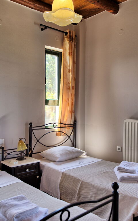 Villa Myrtia: chambre à coucher
