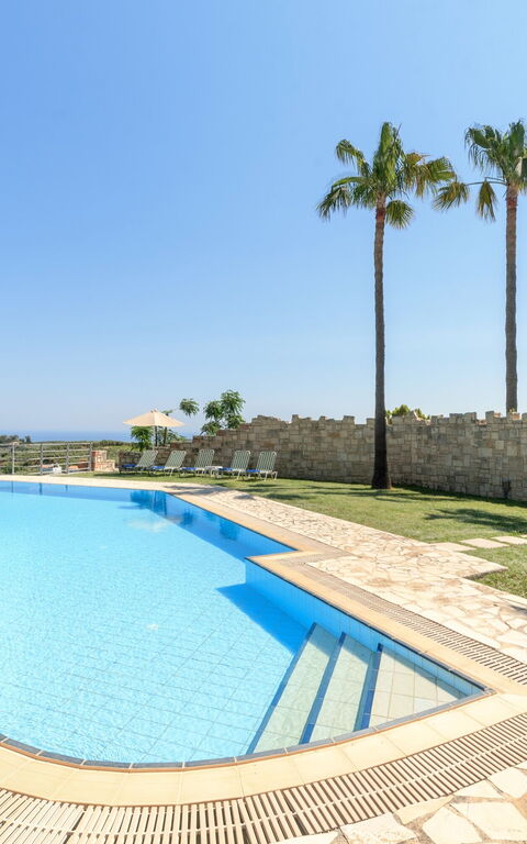 Villa Kissos: bassin