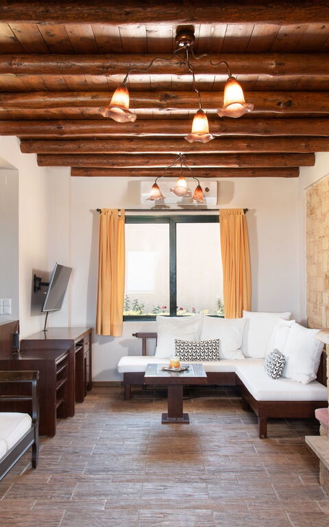 Villa Kissos: Salon