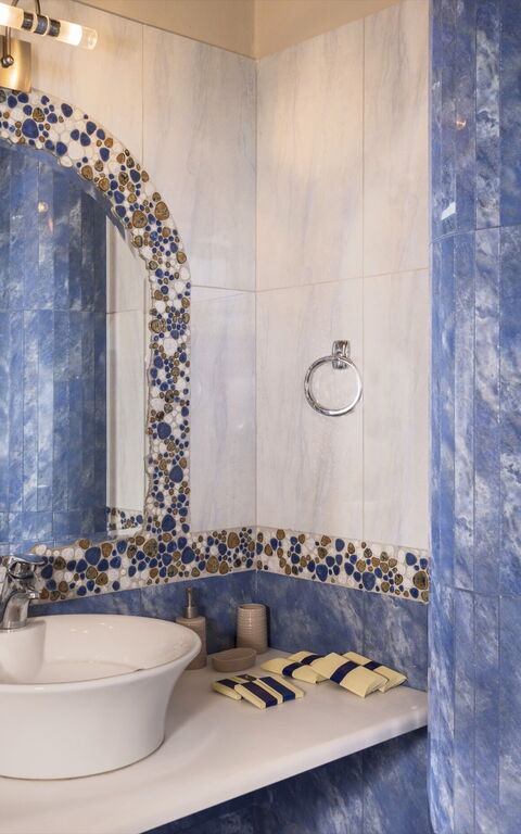 Villa Kissos: Salle de bain