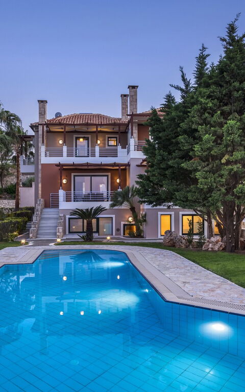 Villa Kissos: bassin