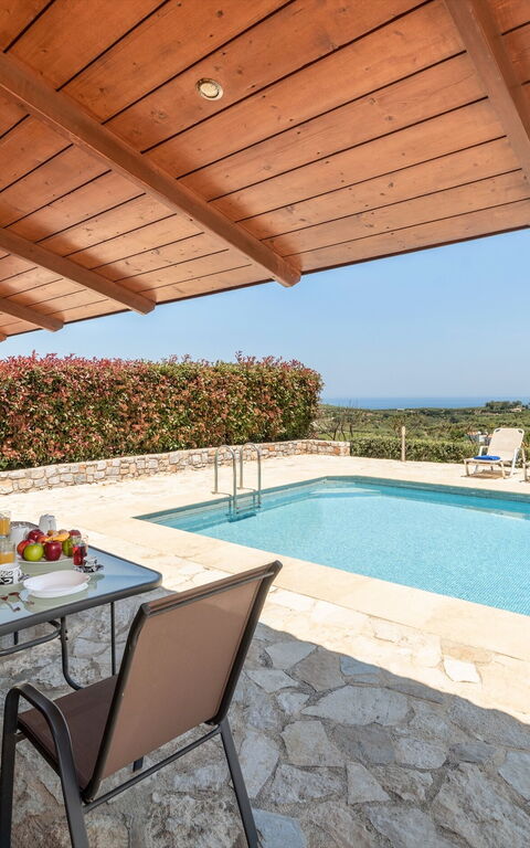 Villa Rodia: Balcon / Terrasse / Patio, bassin
