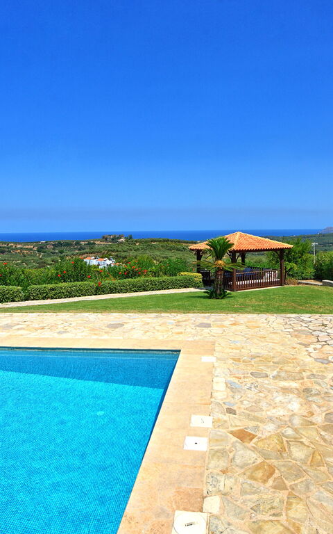 Villa Rodia: bassin, Été, Extérieur, Jardin, Vues