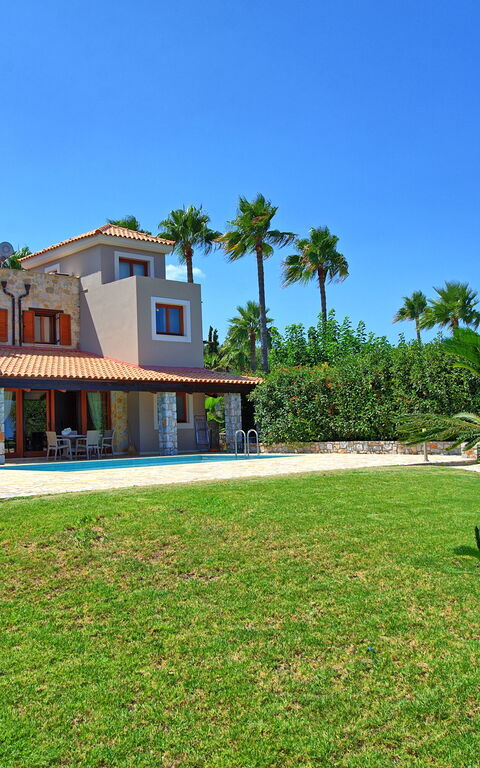 Villa Rodia: bassin, Été, Extérieur, Jardin