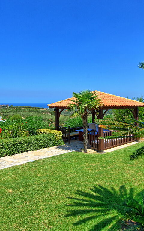 Villa Rodia: Été, Vues