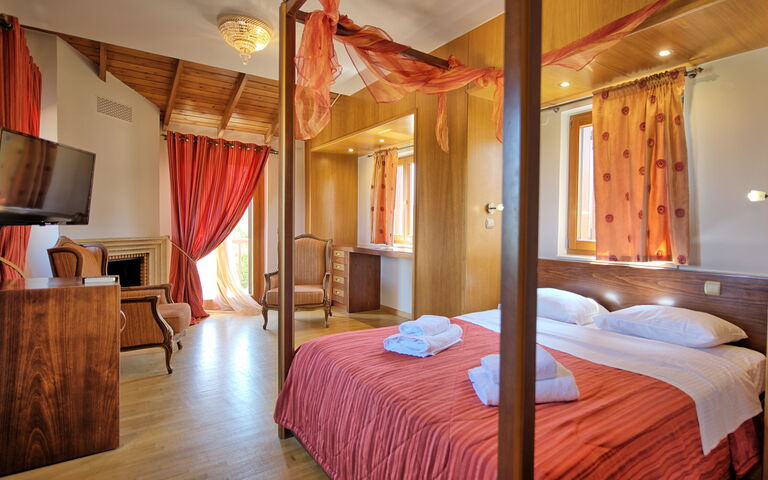 Villa Rodia: chambre à coucher