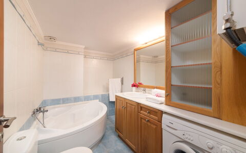 Logement Aria 1: chambre à coucher, Salle de bain