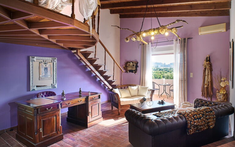 Villa Milon: Salon