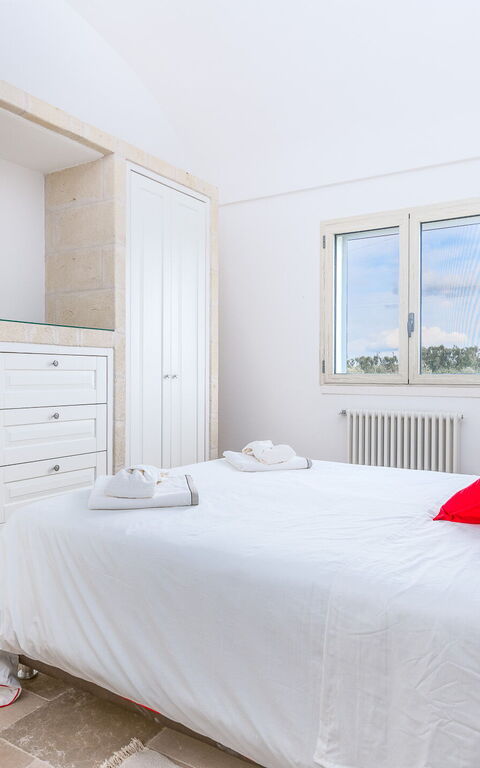 Villa Trullina: chambre à coucher