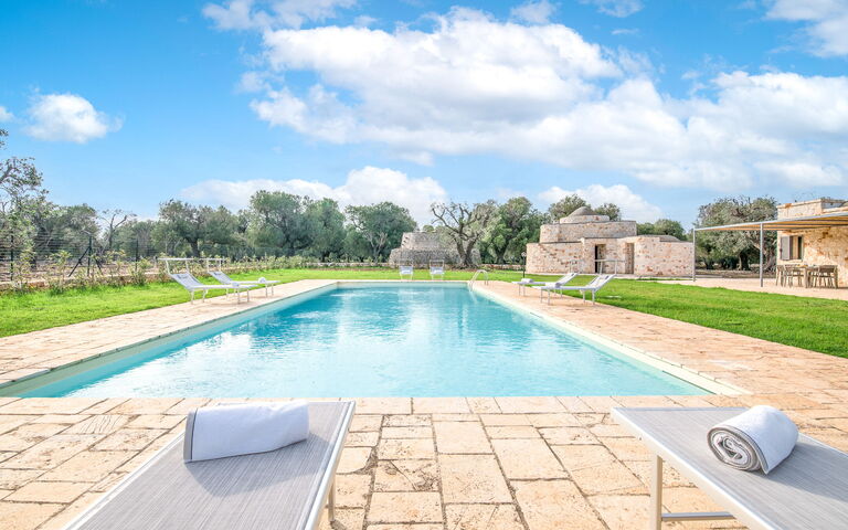 Villa Trullina: bassin