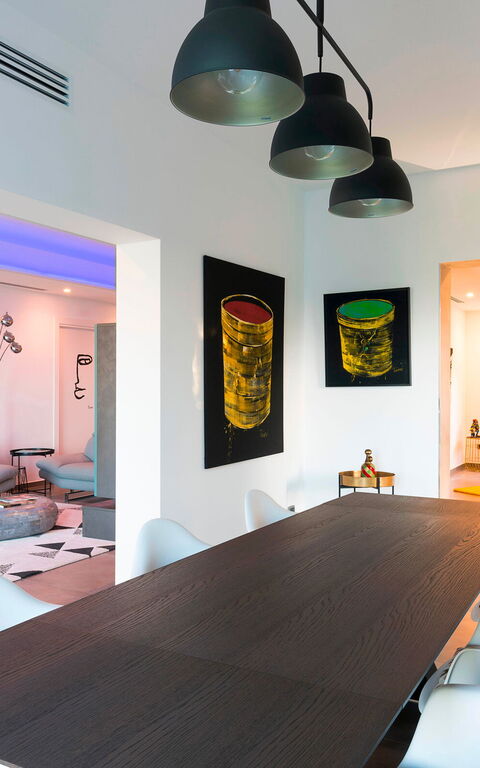 Villa Artemare: Salle à manger