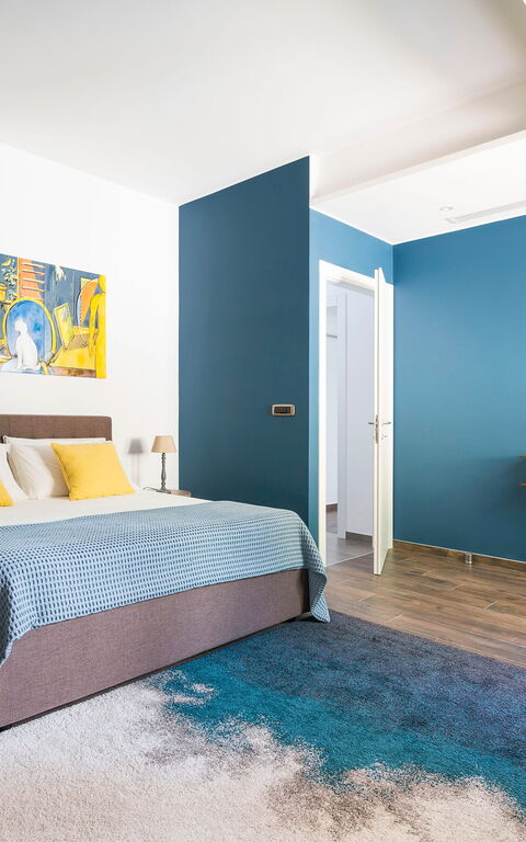 Villa Artemare: chambre à coucher